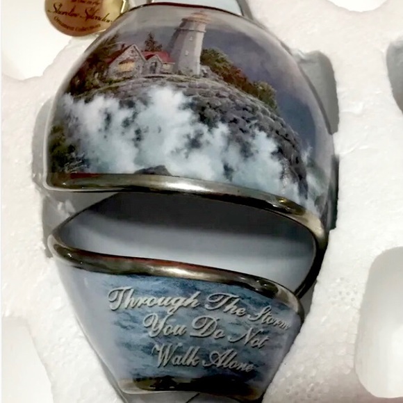 Set of 3 Vintage Thomas Kinkade’s “SHORELINE SPLENDOR “ Collectible New - Picture 4 of 13